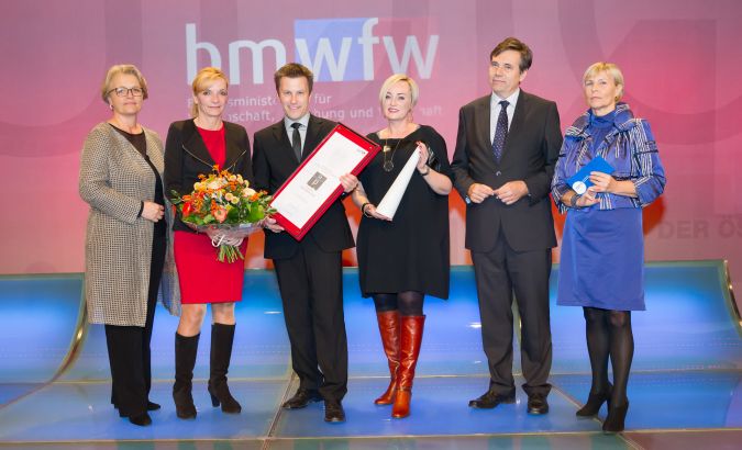 Die ÖBB gewinnt den Staatspreis 2015  © Jana Madzigon