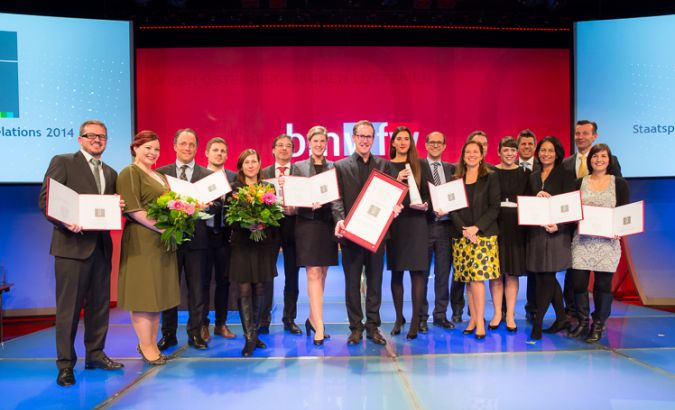 Staatspreisträger PR und Kategoriesieger 2014. ©PRVA/Anna Rauchenberger