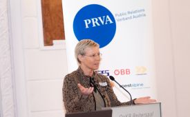 Generalversammlung PRVA-Präsidentin Ingrid Vogl
